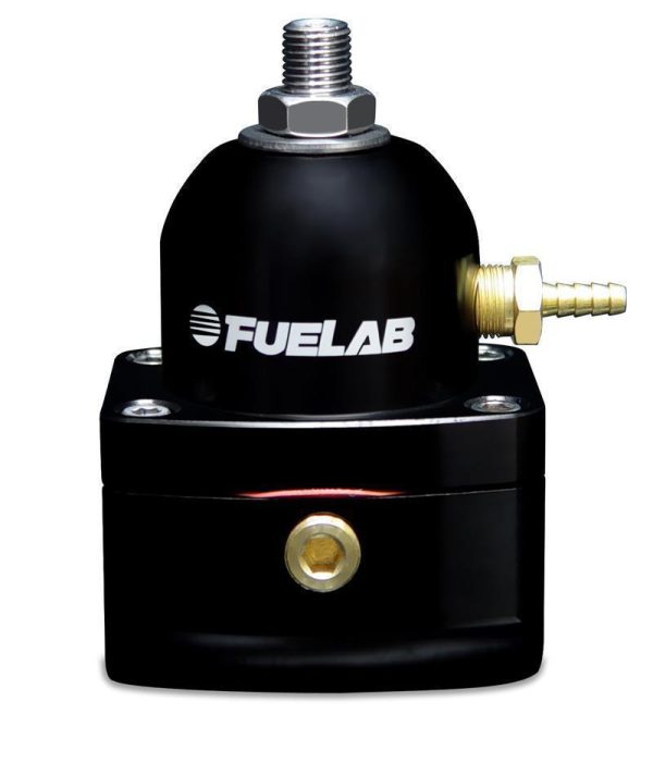 Fuelab 515 Carb Adjustable FPR 4-12 PSI (2) -6AN In (1) -6AN Return - Green on Sale