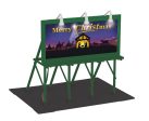 MTH # 30-90585 Christmas Lighted Billboard Online Hot Sale