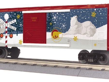 MTH # 30-71033 North Pole Box Car W  Blinking LED s Supply