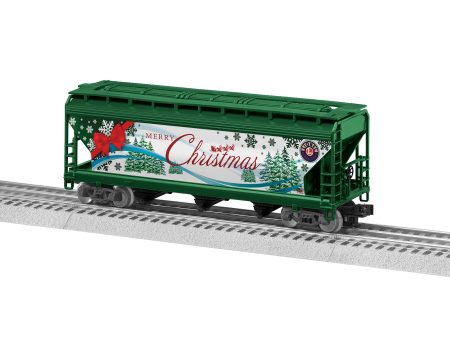 Lionel # 318703 Merry Christmas LionScale 3 Bay Hopper For Cheap