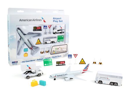 Daron # RT1661-1 American Airlines Airport Playset on Sale