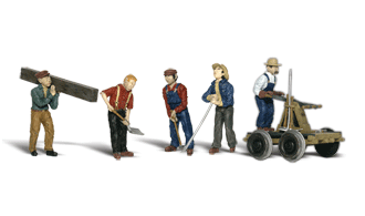 Woodland Scenics # A2747 O Scale  Rail Workers Online