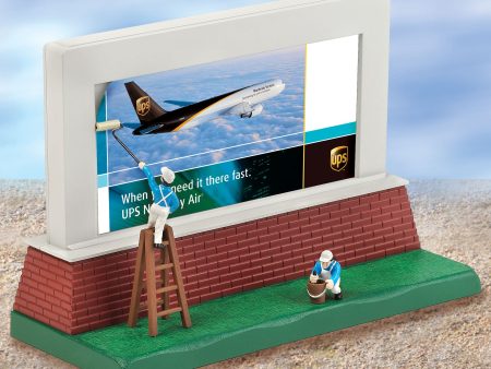 Lionel # 24201 UPS Operating Billboard Signmen Online Sale