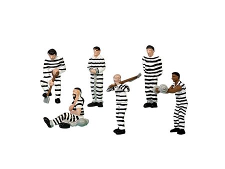 Lionel # 1930260 Prisoners ( striped )   6-Pack Cheap