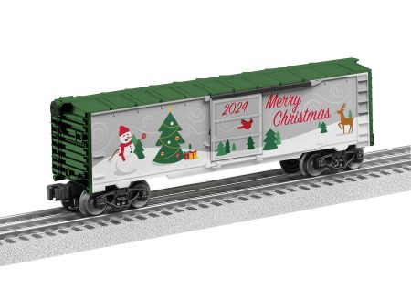 Lionel # 2428070 2024 Christmas Boxcar Sale