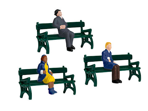 Lionel # 1930190 Sitting People With Benches   6 Online now