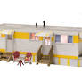 Woodland Scenics # BR5863 Sunny Days Trailer Built & Ready O Scale on Sale