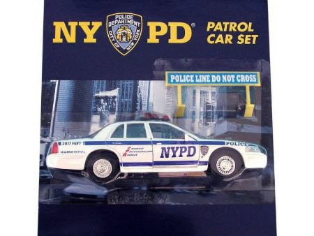 Daron # RT8973 NYPD Patrol Car Set Online Sale