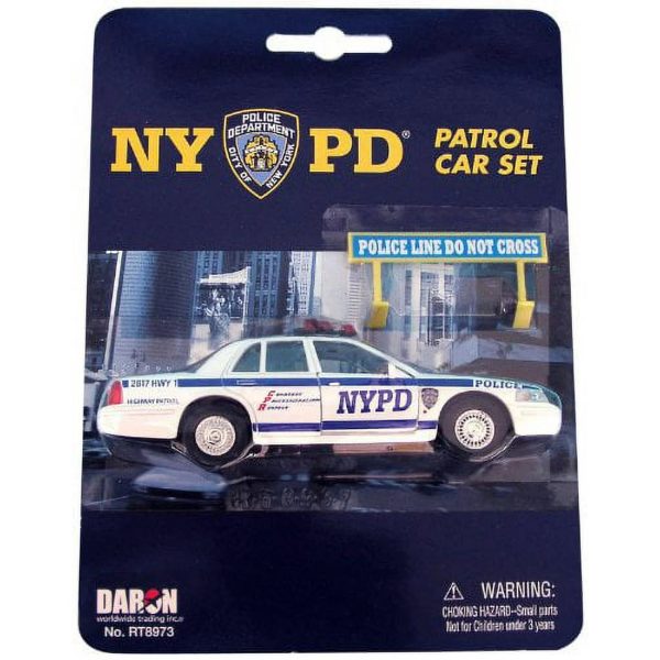 Daron # RT8973 NYPD Patrol Car Set Online Sale