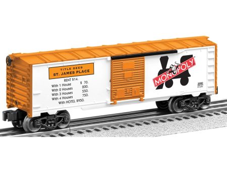 Lionel # 39379 Monopoly Boxcar 2-Pack(Mediterranean Ave&St James Pl Discount