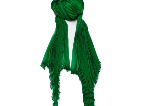 The Girl in the Green Scarf - Silk Version For Sale