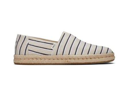 Toms Alpargata Men s Rope 2.0 Slip On - Univeristy Stripes Supply