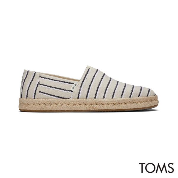 Toms Alpargata Men s Rope 2.0 Slip On - Univeristy Stripes Supply