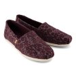 Toms Wmns Alpargata Blackberry Floral Brocade Supply