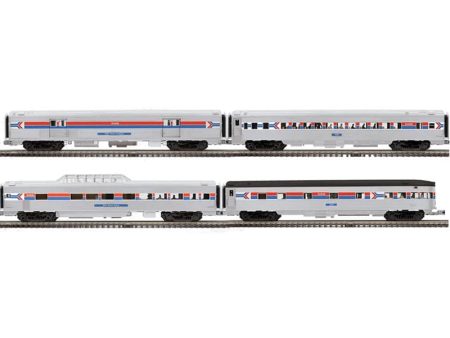 Atlas # 3001474 O Premier 70  Streamlined Passenger Amtrak (Phase 1) 4 Car Set Online Sale