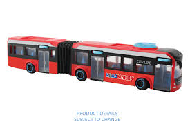 Daron # RM7017 Road Marks City Bus Red White For Sale