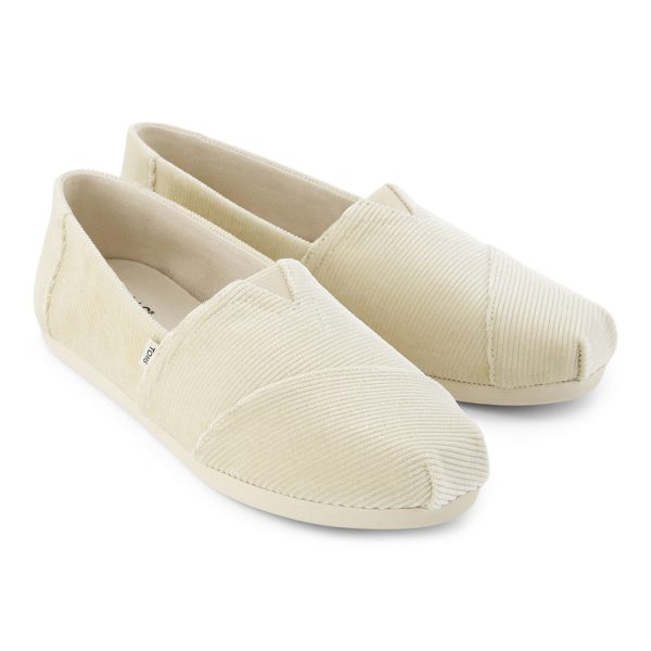 Toms Wmns Alpargata Beige Corduroy Fashion