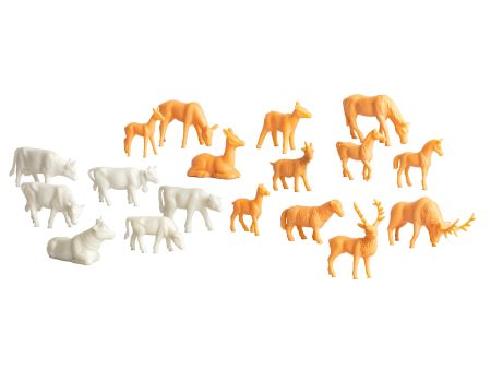 Lionel # 1930310 Unpainted Animal Figures Cheap