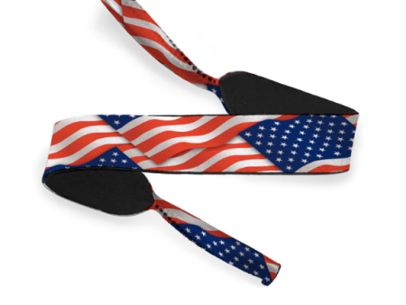 Croakies XL Eyewear Retainer USA Flag Discount