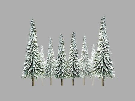 JTT # 92008 6 -10  Scenic Snow Spruce. 12pc Online