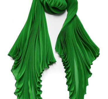 The Girl in the Green Scarf Fashion