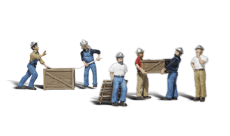 Woodland Scenics # A2729 O Scale Dock Workers Online now