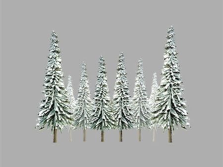 JTT # 92007 4 -6  Scenic Snow Spruce, 24pc Sale