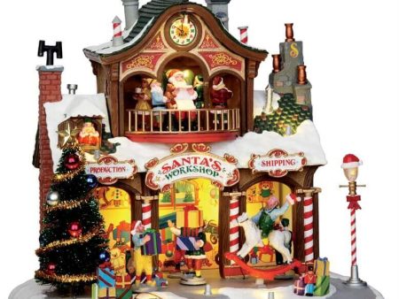 Lemax # 35558 Santa s Workshop Hot on Sale