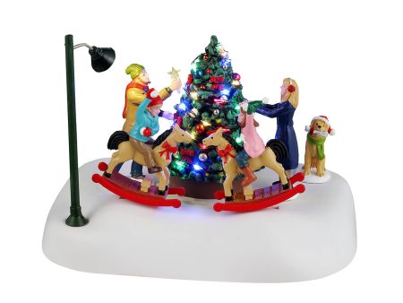 Lemax # 44321 Rockin  Around The Christmas Tree Hot on Sale