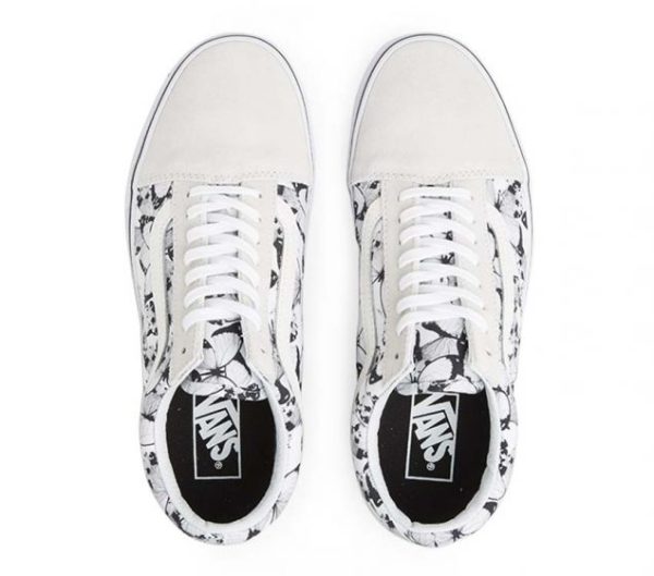 VANS | OLD SKOOL (BUTTERFLY) TRUE WHITE | BLACK Discount